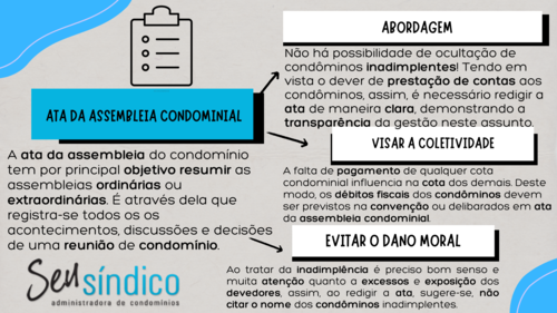 O que observar ao redigir uma ata de assembleia.