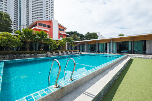 Piscinas no condomínio