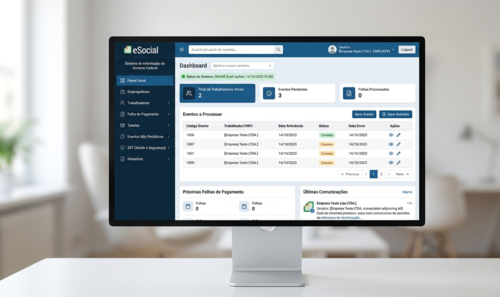 eSocial dos funcionários do condomínio